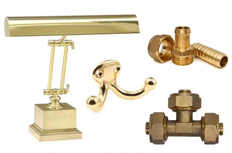 High Precision Brass Casting for Machinery Part Combination Custom Brass Pieces Custom Brass Bracelets Custom Various Brass Accessories