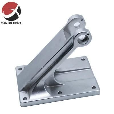 Polished Stainless Steel Pipe Fittings Machinery Parts Lost Wax Casting Flange Connector