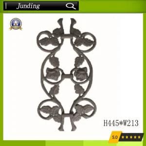 Wrought Iron Scroll Cast Iron Panel