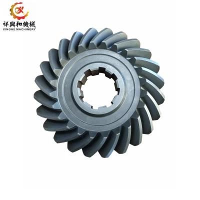 OEM Precisely Investment Casting Metal Parts Small Bevel Gears with CNC for Auto Part