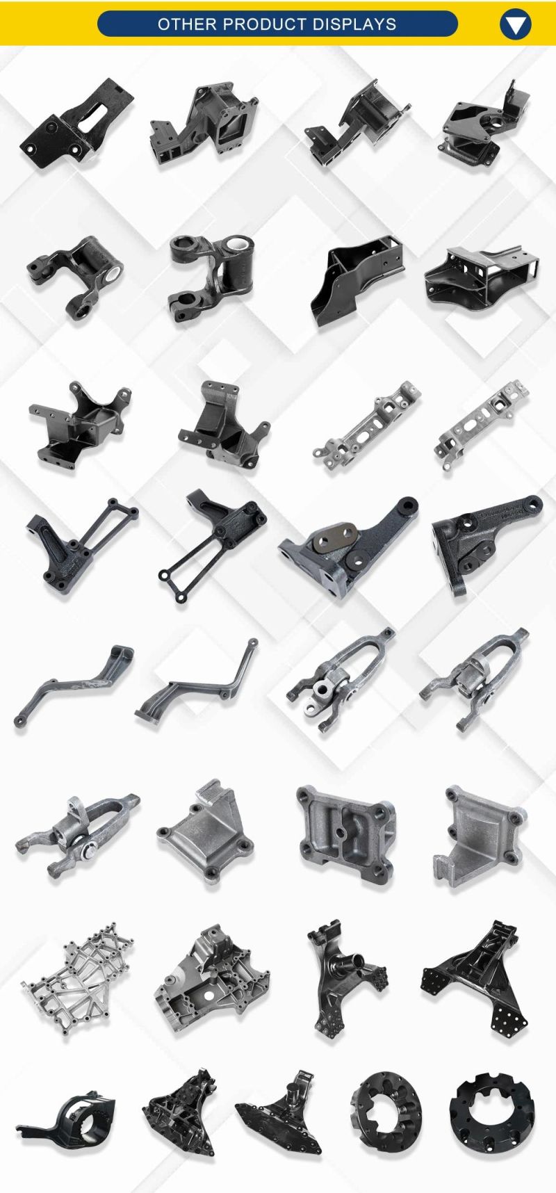 Factory Direct OEM Truck Parts Engineering Machinery Parts Castings Iron Castings Sand Casting
