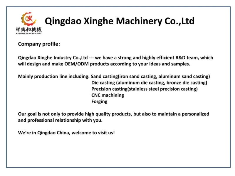 OEM Lost Wax 304 Steel Precision Casting Investment Casting Factory