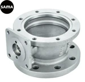 Steel Ball Valve Body Investment Casting with Precision Machining