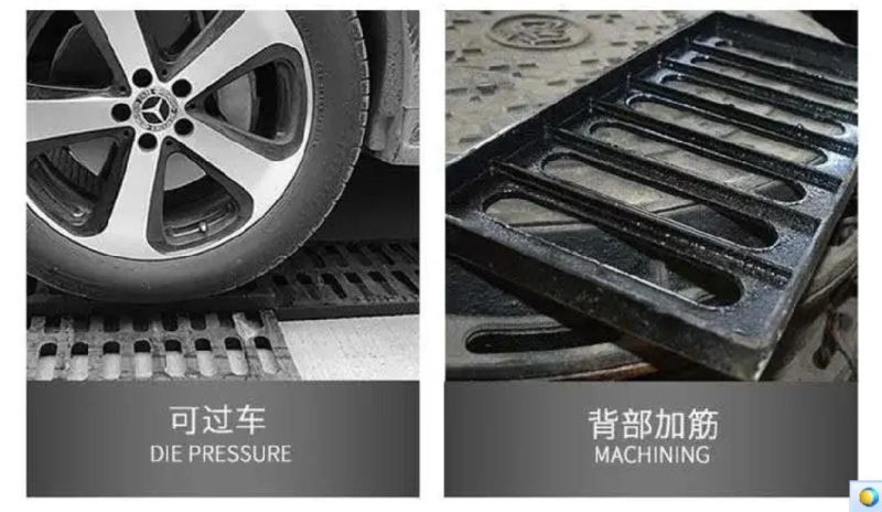 Gas Burner Factory Steel Supply Casting Iron Manhole Cover with OEM Services