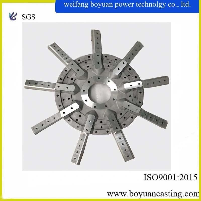 Metal Mold Lower Pressure Casting Aluminum Fan Blade and Centrifugal Blower Fan Impeller and Wheel Hub