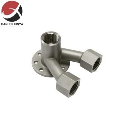 Drawing Customized Stainless Steel Lost Wax Casting Reducer Tee Pipe Fittings