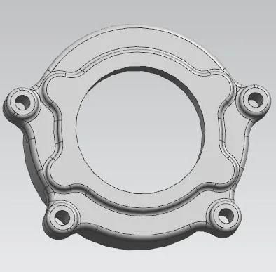 Aluminum Die Casting Auto Parts OEM High Pressure Gravity Casting