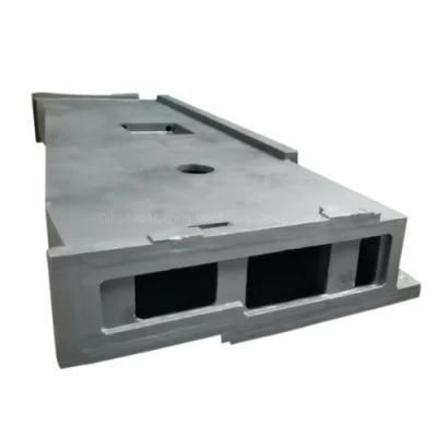 Large Metal Machine Tool Base Bed Frame Sand Casting