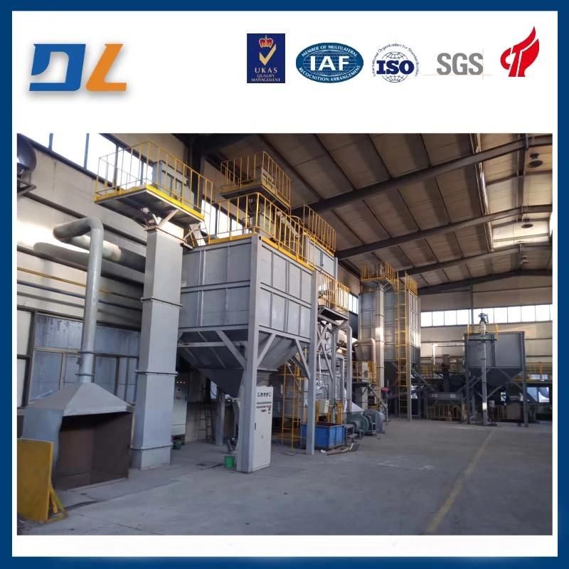 Automatic Film Covering Sand Production Line