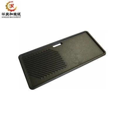 Custom Stainless Steel Iron Sand Casting BBQ Plate for Stove