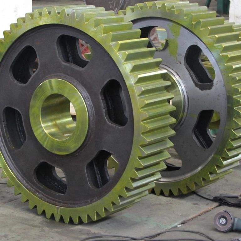 Customize Machinery Parts Gear Wheel/Flywheel/Pulley Wheel/Railway Wheel/Sprocket Wheel/Train Wheel/Worm Wheel/Waist Wheel/Back up Support Wheel/Groove Wheel