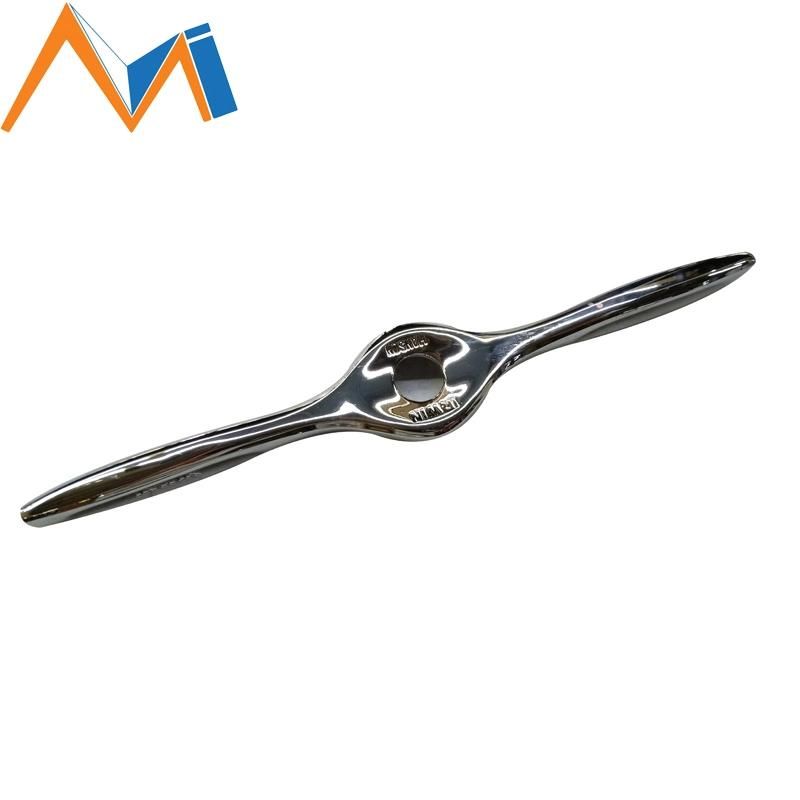 High Strength Zinc Die Casting Rotary Handle with Electroplating