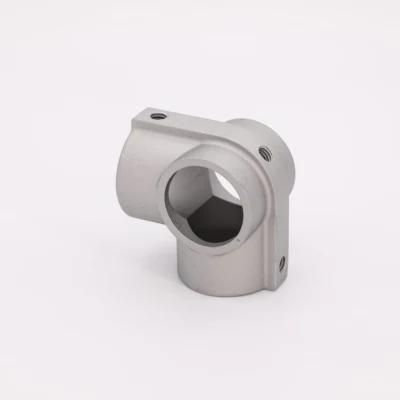 Customized Aluminum Die Casting Round Tube Connector