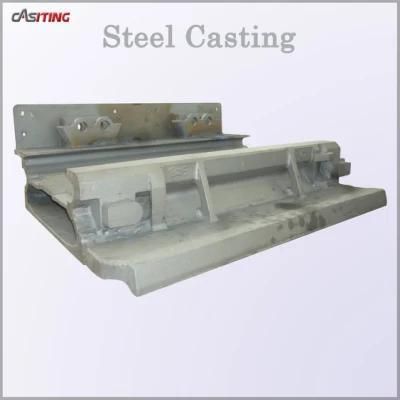 Coal Mine Machinery Baffle Parts Soluble Glass Cast Steel Casting
