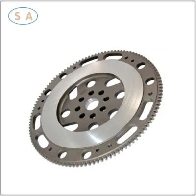 Customized Cast Gray Iron Casting Flywheel with Machining Service