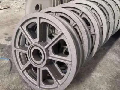 Foundry Professional Custom Sand Iron Casting Flywheel Product