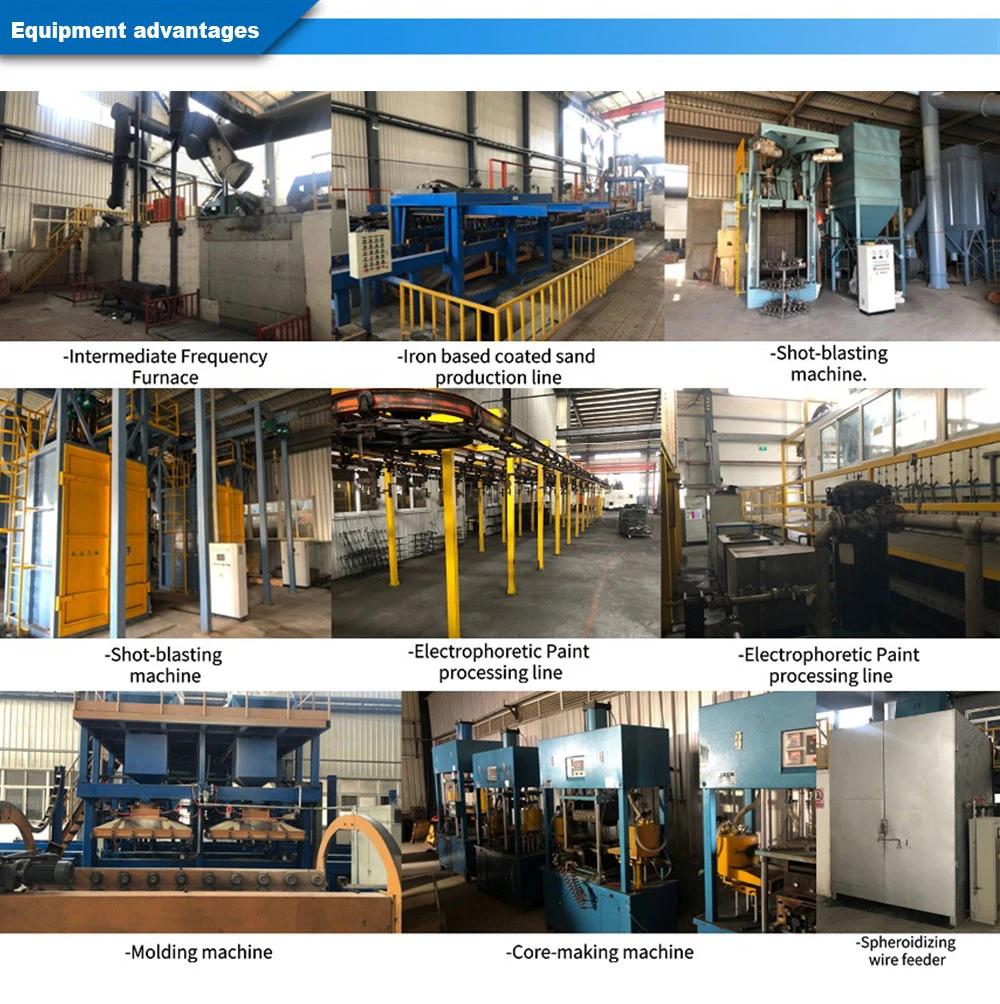 Custom-Made Ductile Casting Iron Valve Parts