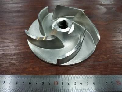 OEM Cast Iron Sand Casting Stainless Steel Investment Casting Water Pump Impeller