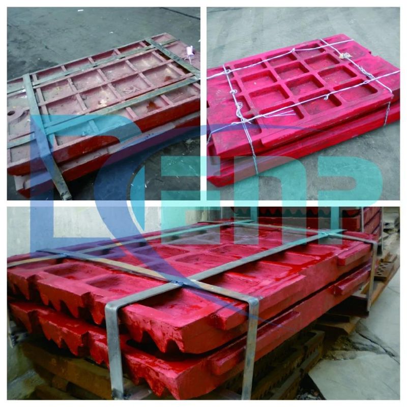 High Manganese Steel Casting Crusher Jaw Plates