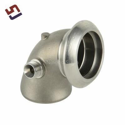 OEM Stainless Steel Precision Casting Part SS304 Investment Casting Exhaust System Spare ...