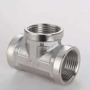 Stainless Steel Sanitary Plumbing Pipe Fittings Parts with CNC Machining