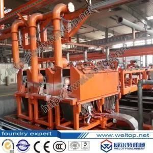 Casting Machine for Cylinder Liners with Three Spinning Station