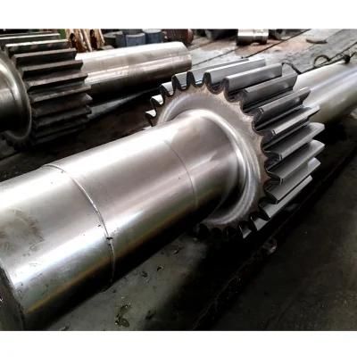Forging Steel Forging Roller Ball Mill Rotary Kiln Drive Spur Gear Shaft