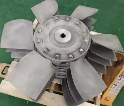 Metal Mould Low Pressure Casting Aluminum Alloy Centrifugal Fan Impeller