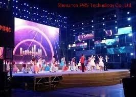 Rental Die-Cast Aliuminum Cabinet Full Colour LED Display P10