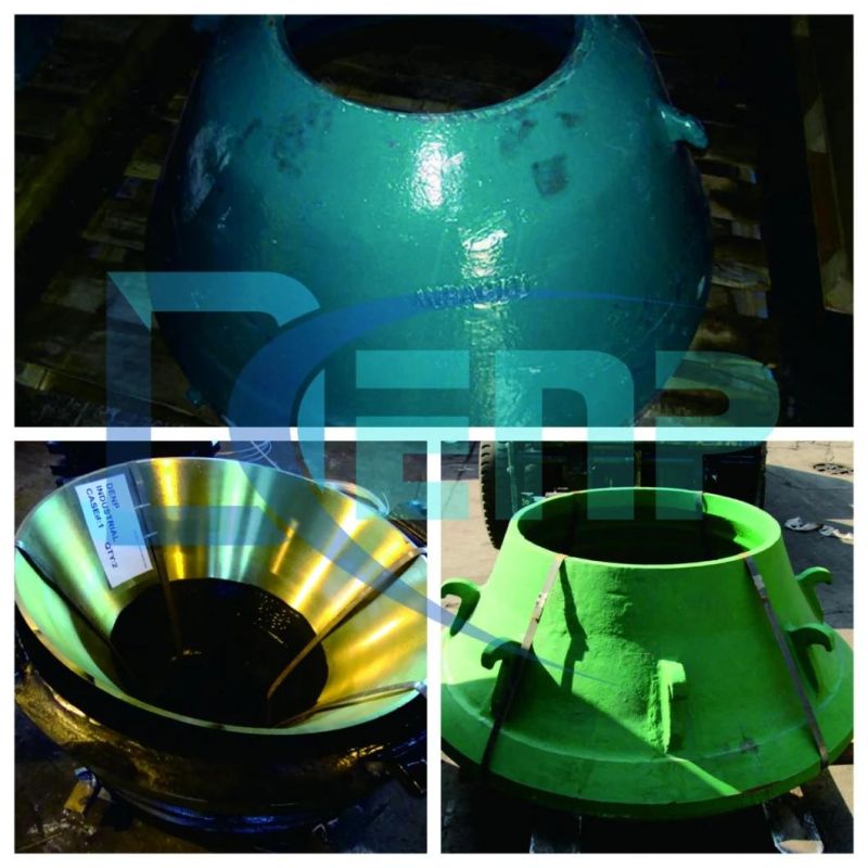 Cone Crusher Spare Parts Concave and Mantle Pyd900