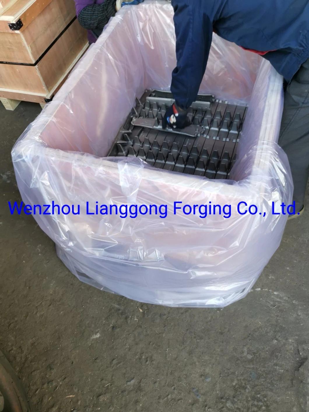 Forged Undercarriage Track Shoe/Pad/Metal Core/Spare Parts Used in Excavator and Bulldozer