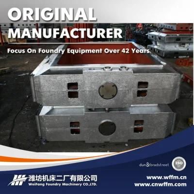 Sand Casting Molding Flask Fully Automated Cope and Drag Line