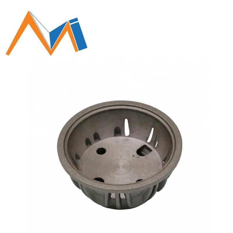 Low Price Die Casting Aluminum Alloy LED Lamp Base Parts with Powder Spraying