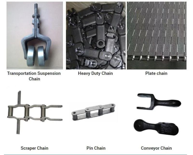 Nonstandard Parts Custom Made Stainless Steel Conveyor Chain Links