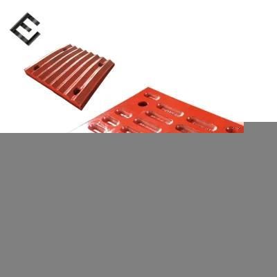 High Manganese Steel Plate Jaw Crusher Plate Wear Parts for Mining Machinery