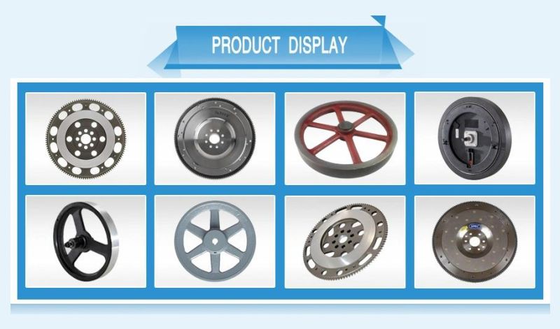 Gym Equipment Cast Iron Flywheel by Sand Casting Process