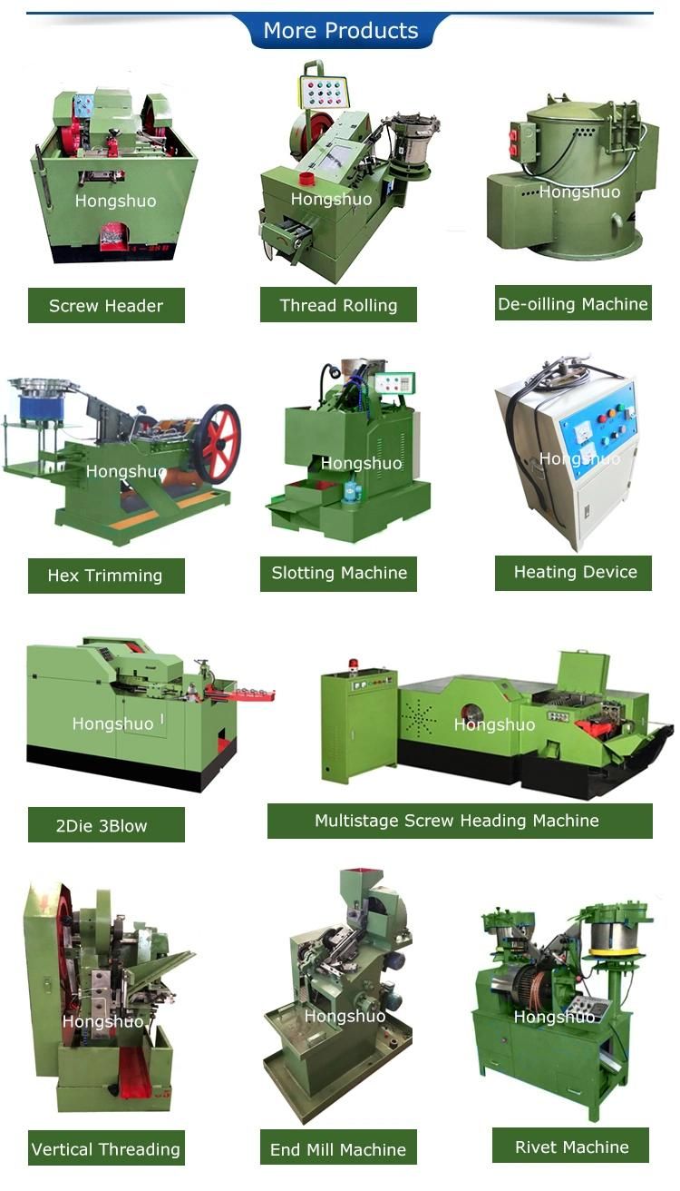 Self Tapping Drywall MDF Screw Making Machine /Cold Heading Machine/Thread Rolling Machine