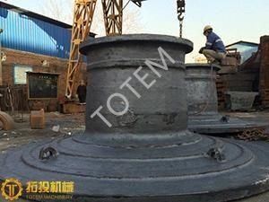 Ball Mill End Cap, End Cover for Ball Mill, OEM Large Casting Parts