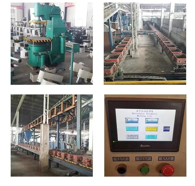 Automatic Horizontal Flaskless Continuous Casting Molding Machines Line