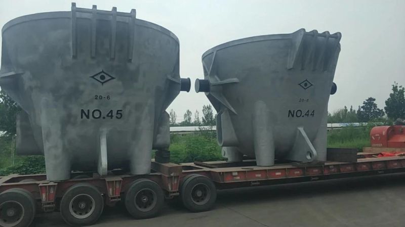 10 -100 T Casting Steel Large Slag Pots for Steel Plant and Slag Ladle