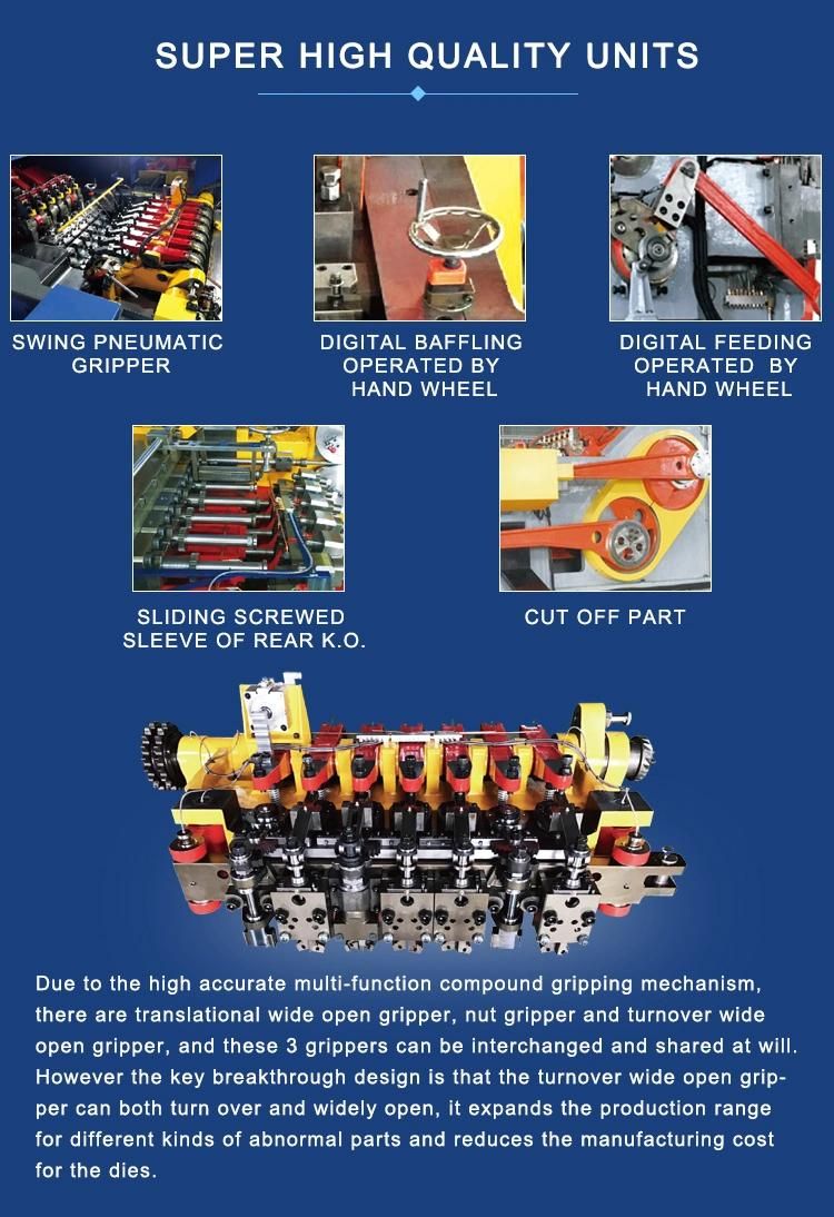 High Speed Hex Bolt Cold Forging Machine