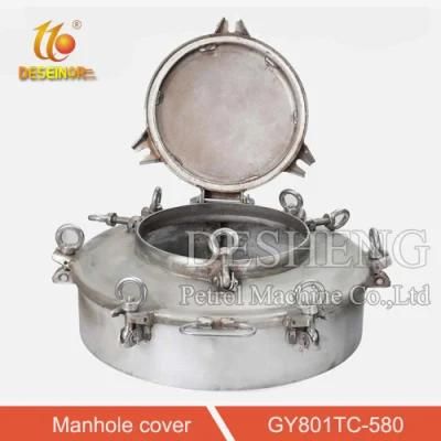 Factory Wholesale Stainless Steel Manhole Cover for Tanker Truck
