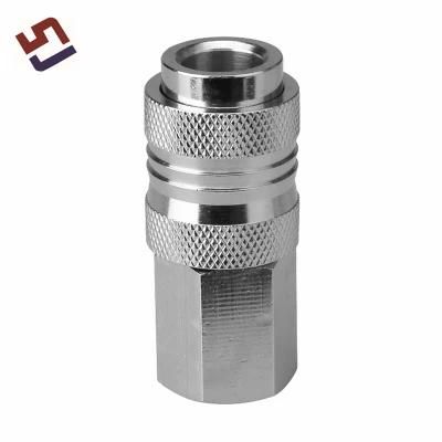 CNC Machining Coupler Set Air Compressor Hose Connectors Fitting Quick Connect Couplings