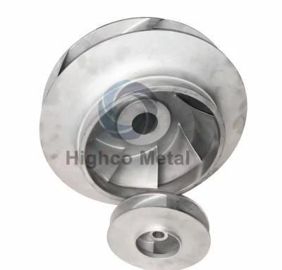 1.4581 Stainless Steel Pump Impeller Silica Sol Lost Wax Casting