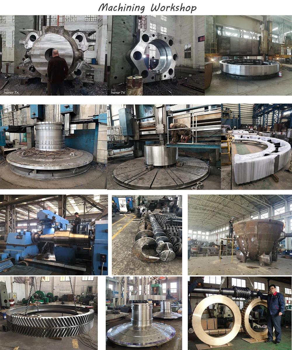 Large Cast Steel Girth Gear Ring for Ball Mill or Rotary Kiln