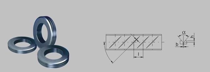 Carbide Three Dimension Ring for Rolling Cold Rolled Ribbed Steel Bar