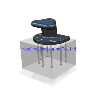 Marine Bollard Tee Bollard Cast Iron Bollard Marine Bollard with Anchors