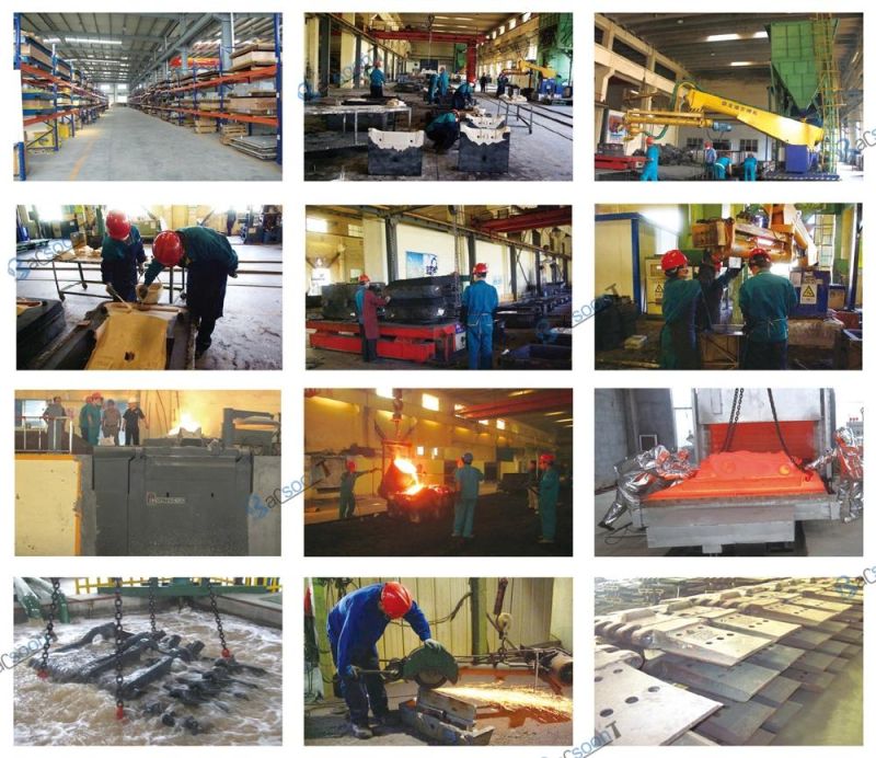 Sand Casting Steel Lower Roller for Engineering Machinery in China