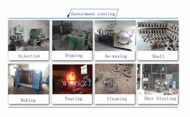 Investment Casting Parts in Stainless Steel/Carbon Steel From China