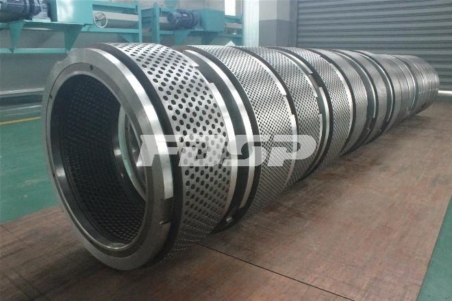 Stainless Steel Pellet Mill Ring Die Alloy Steel for Wood Pellet Mill